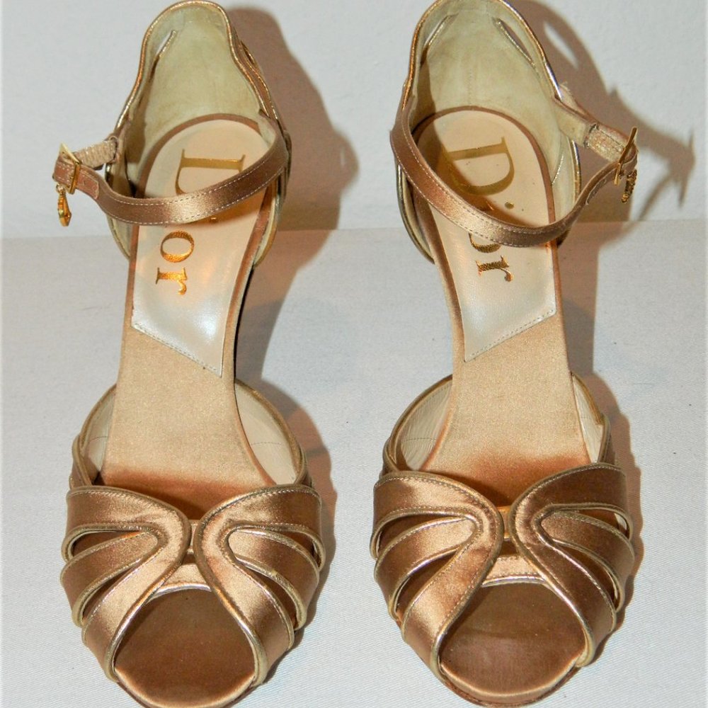 Christian Dior Satin Sandals - Picture 3 of 8